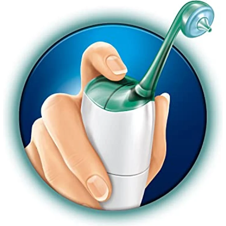 Philips Sonicare HX8012/07 AirFloss Düsen für die Interdentalreinigung green 2er-Pack – Bild 7
