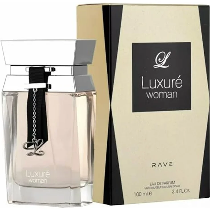 Rave Luxure Woman Eau de Parfum Spray, 100 ml - Ausgewogener Duft mit Schwarzer Pfeffer, Himbeere und Jasmin – Bild 2