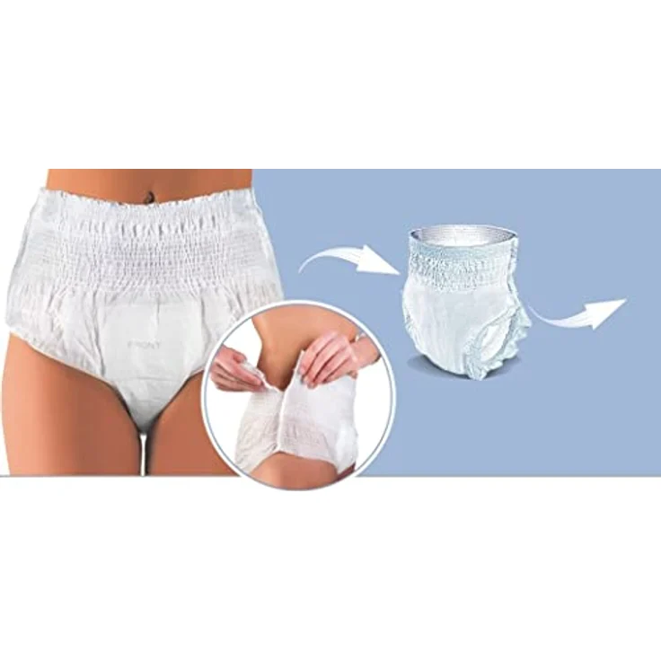 Seni Active Classic Gr. XL (3 x 30 Stück) HMV Nr. 15.25.31.5037 Karton Einwegslips für Damen und Herren – Bild 5