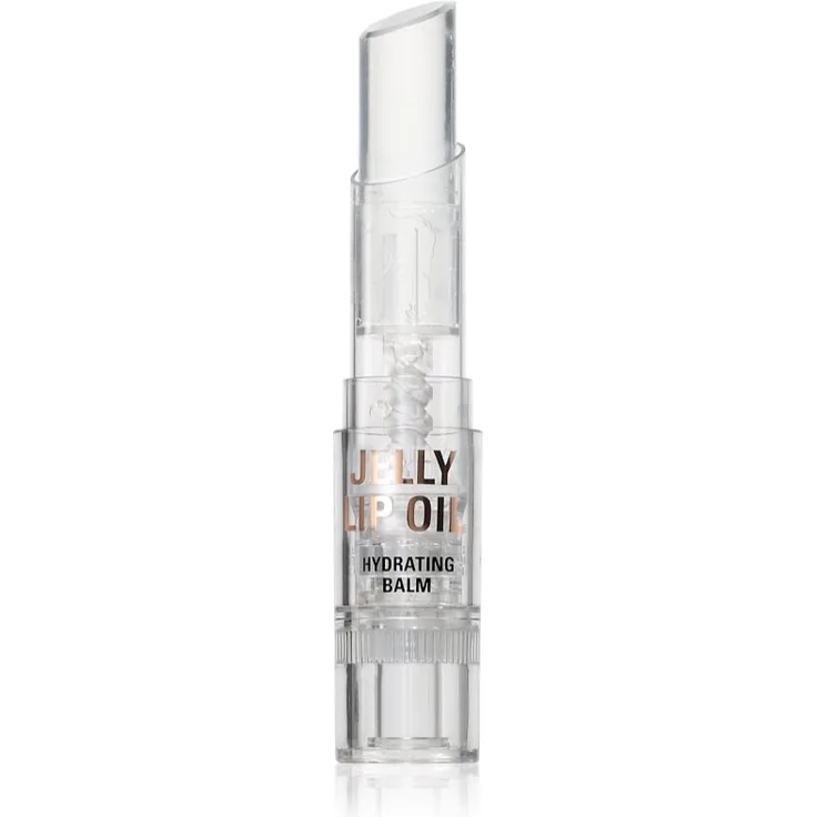 Makeup Revolution Jelly Lip Lippenöl, feuchtigkeitsspendend, Farbton Crystal Clear, 2.4 g