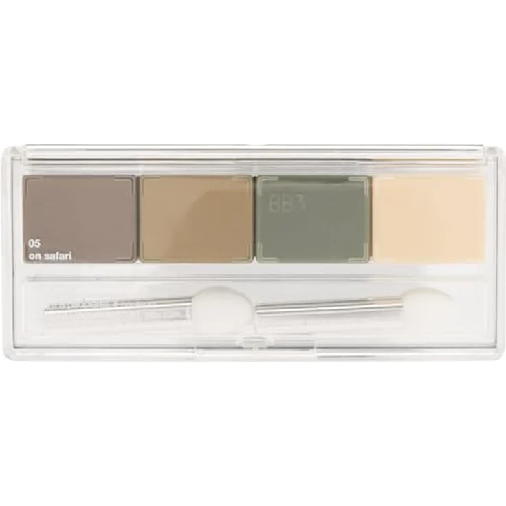 Clinique All About Shadow™ Quad Lidschattenpalette, Farbton On Safari - Shimmer, 3,3 g, leicht aufzutragen, glitzereffekt, kombinierbare Farbtöne – Bild 3
