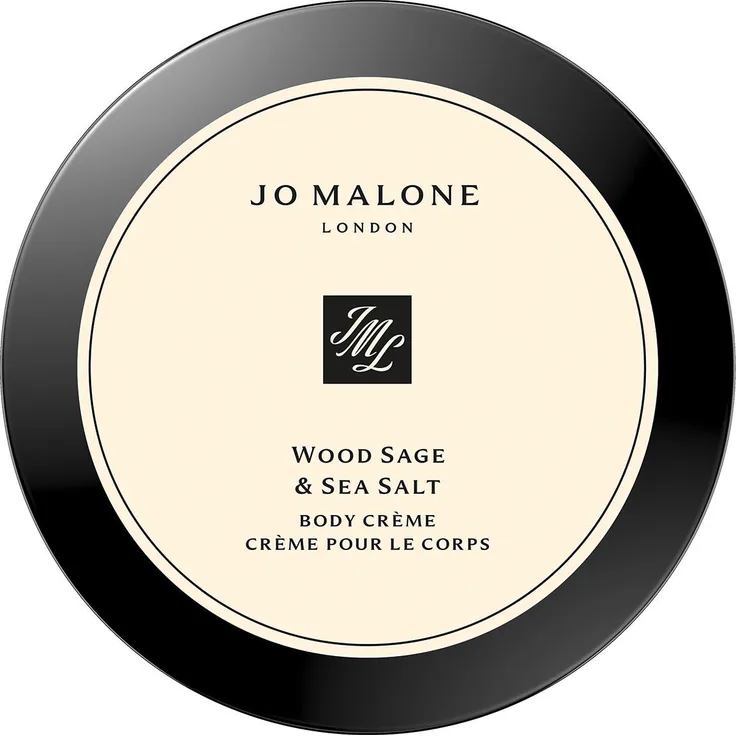 JO MALONE LONDON Wood Sage & Sea Salt Body Creme, 175 ml, feuchtigkeitsspendende Körperpflege mit natürlichen Ölen und anregendem Duft