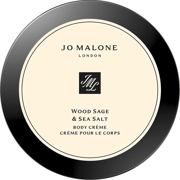 JO MALONE LONDON Wood Sage & Sea Salt Body Creme, 175 ml, feuchtigkeitsspendende Körperpflege mit natürlichen Ölen und anregendem Duft