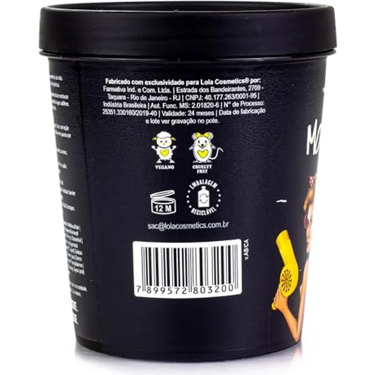 Unbekannt Mascara Super Hidratante Lola Cosmetics"Morte Subita", 450 G (1Er Pack) – Bild 2