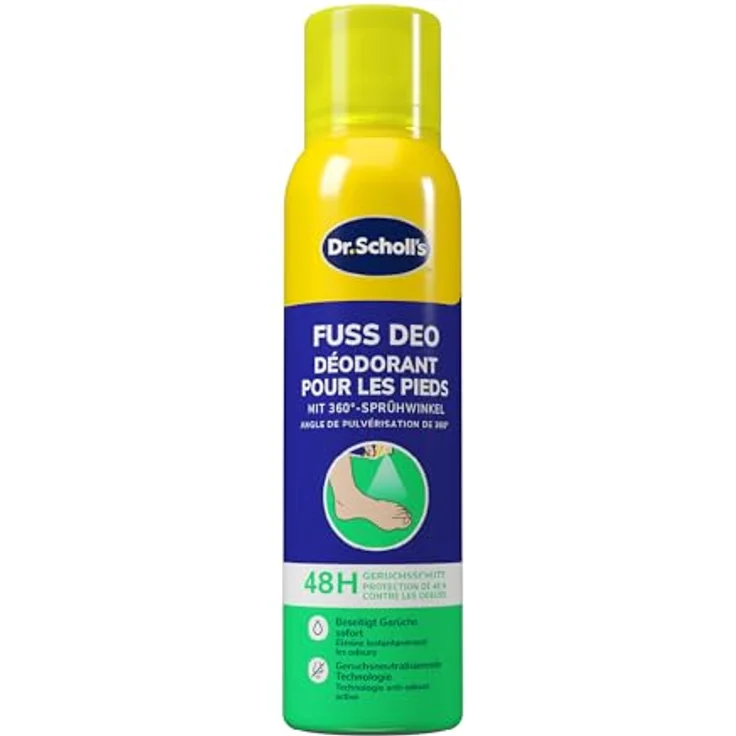 Scholl Schuh- & Fußfrische Fuß Deo Extra Frisch 150 ml – Bild 2