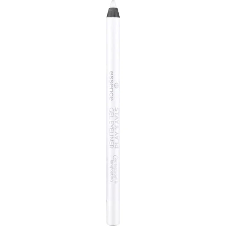 essence STAY & PLAY GEL EYELINER, Nr. 04, Weiss, langanhaltend, hochpigmentiert, vegan, wasserfest, ohne Mikroplastikpartikel, Nanopartikel frei, 1er Pack (1.3g) – Bild 1