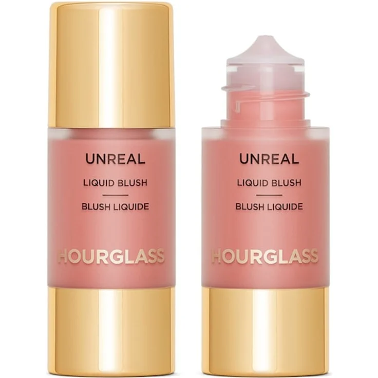 Hourglass Unreal Liquid Blush 10,3 ml SCENE, Rouge für einen strahlenden Teint in koralligem Rosa
