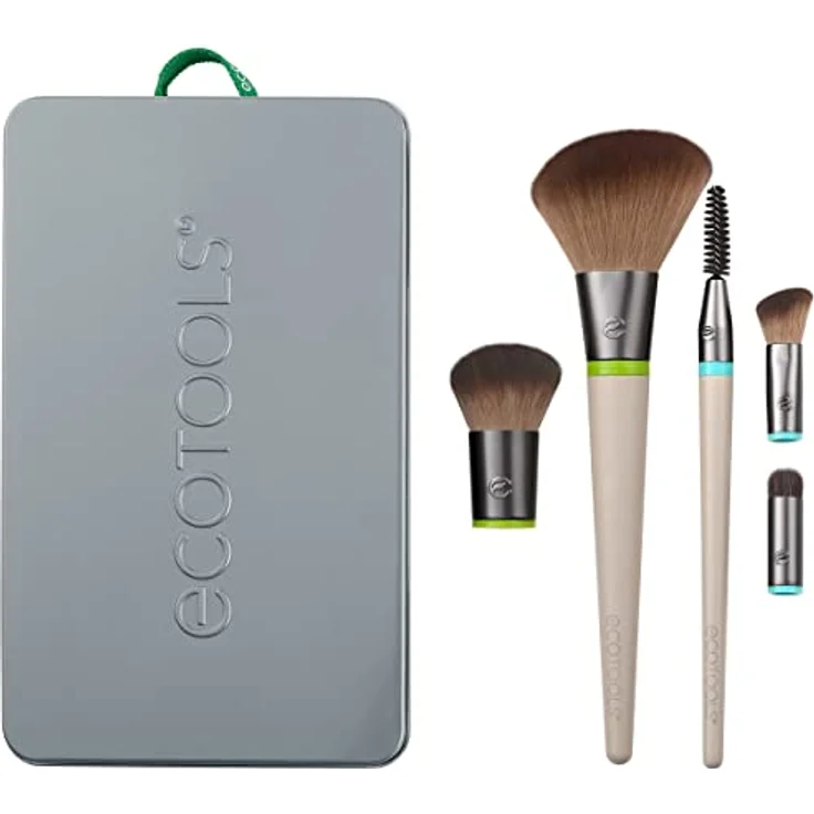 ECOTOOLS Essentials Total Face Fit - Intercambiables: Set Brochas Rostro Ecotools – Bild 1