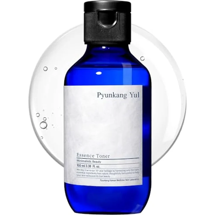 Pyunkang Yul Essence Toner, hochkonzentriertes Essenz-Gesichtswasser für intensive Feuchtigkeitspflege, 7 Inhaltsstoffe, dermatologisch getestet, 100ml – Bild 1