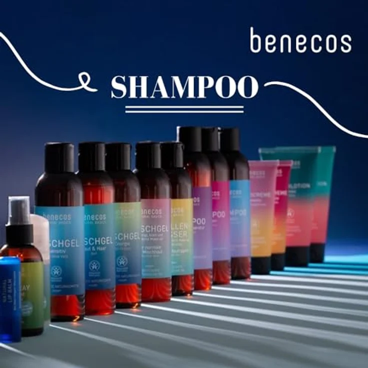 Benecos Haarshampoo Arganöl, Shampoo Glanz & Reparatur mit Bio-Arganöl, 250ml, PETA approved – Bild 2