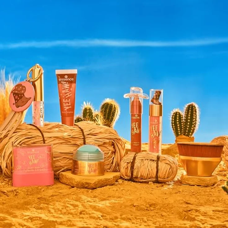 essence YEE HAW! Universalpinsel für das Gesicht, veganer Make-up-Pinsel mit feinen Borsten, 1 St. – Bild 3