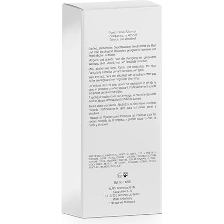 Klapp Clean & Active Tonic Without Alcohol 250 ml, für Damen und Herren – Bild 5