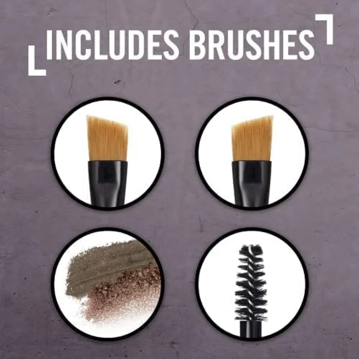 BROW THIS WAY eyebrow sculpting kit #003 -dark brown Augenbrauen Set – Bild 4