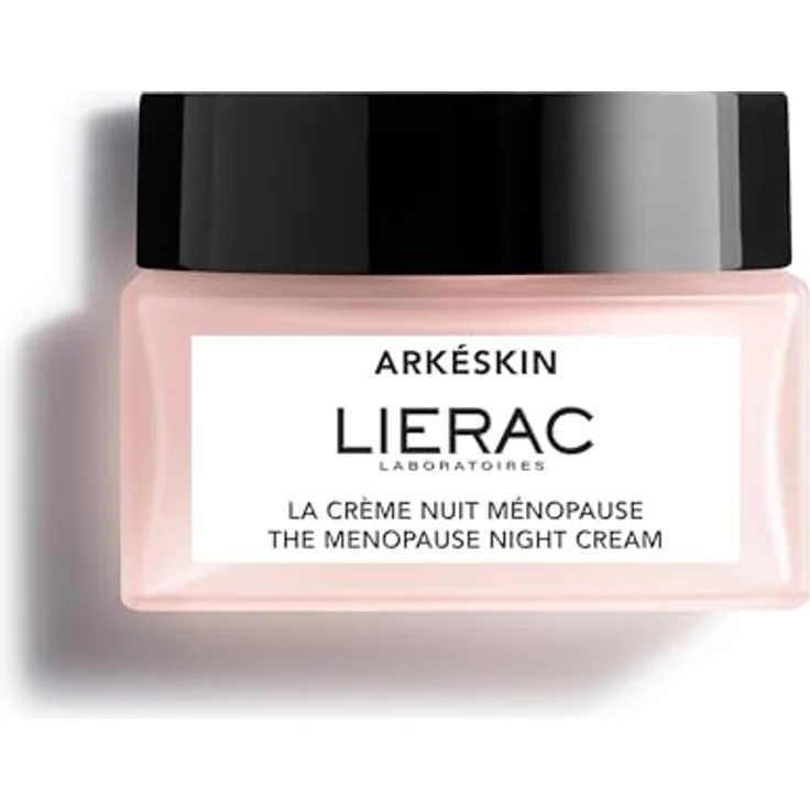 Lierac Arkeskin The Menopause Night Cream 50 ml, Rouge, pflegt und schützt die Haut, langanhaltende Wirkung – Bild 1