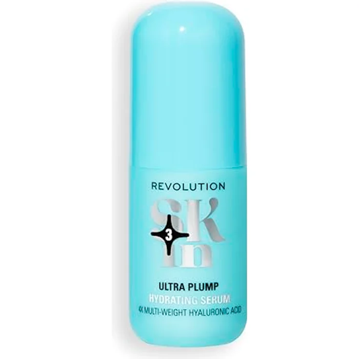 Revolution Skincare Happy Hydrate Ultra Plump, Gesichtsserum mit Hyaluronsäure, intensiv hydratisierend, 30 ml – Bild 1