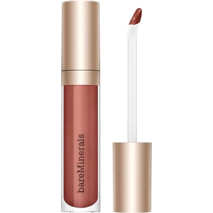 bareMinerals MINERALIST Lip Gloss-Balm, 4 ml - vegane Formel mit feuchtigkeitsspendendem Sanddorn- und Pflaumenöl, schimmernde Farbe in 15 Farbtönen – Bild 1