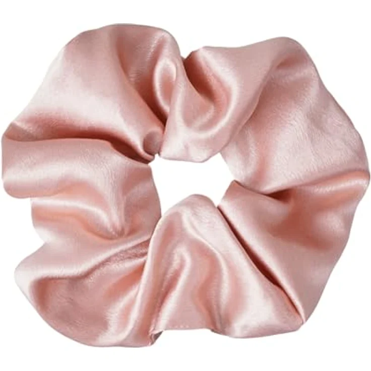 Sister Young LILU CHAMPAGNE Scrunchie, elegantes Haargummi aus leichter Chiffonqualität, ideal für dezente Frisuren – Bild 1
