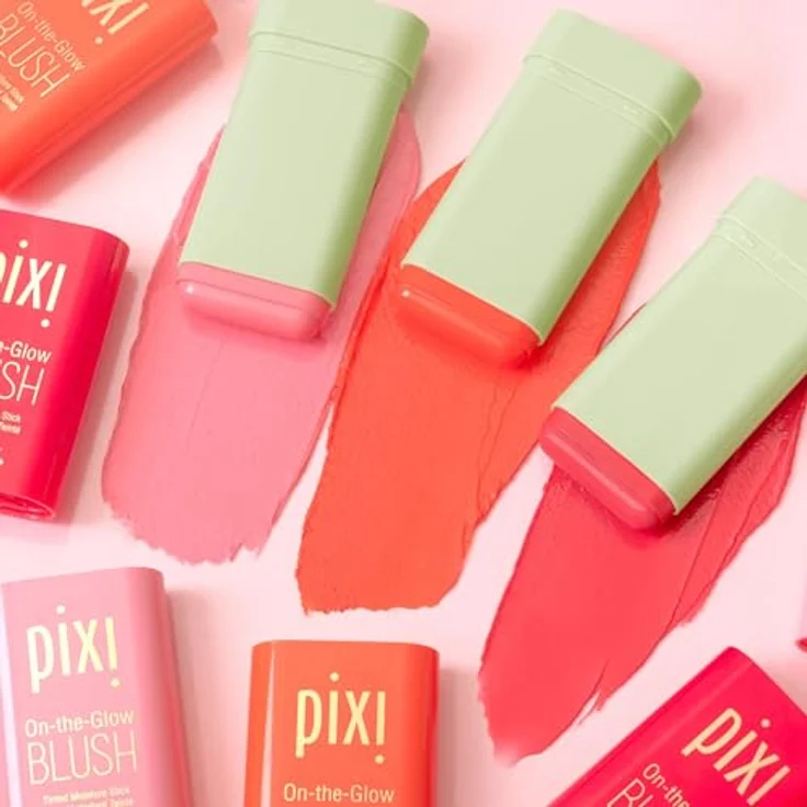 Pixi On The Glow Blush, feuchtigkeitsspendendes Rouge-Stick mit Ginseng und Aloe Vera, 19 g – Bild 2