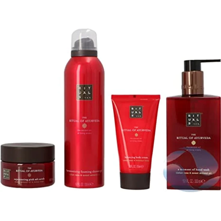 Rituals Ayurveda Set Body Scrub 125 g Body Cream 70 ml  – Bild 2