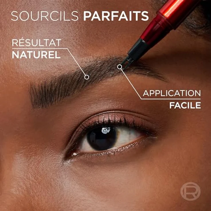 L’Oréal Paris Infaillible Faux Brow Augenbrauenstift, langanhaltend und wasserfest, Farbe: Brunette, 12,4 g – Bild 3