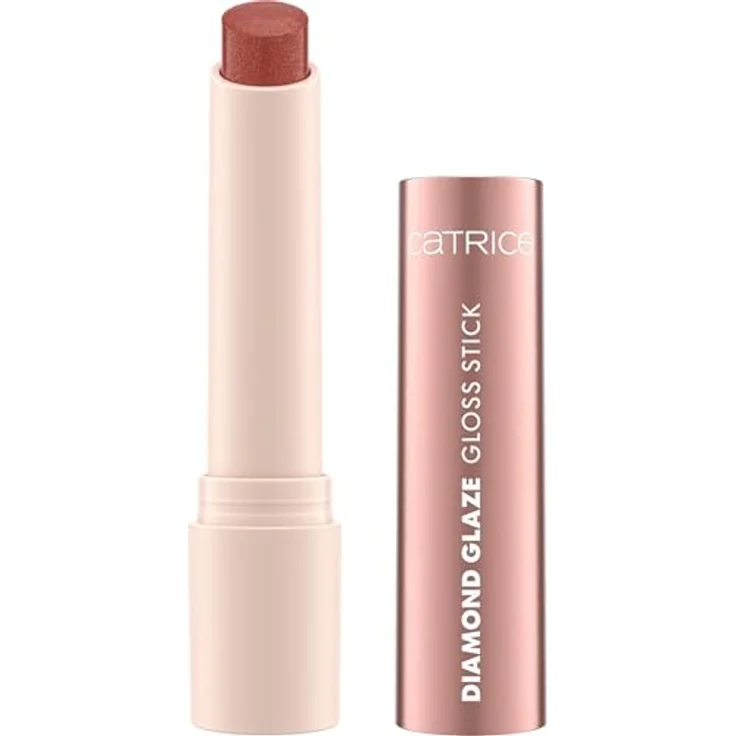 Catrice Diamond Glaze Gloss Stick, Lippenstift mit Braun- und Goldschimmer, 1,6 g – Bild 1