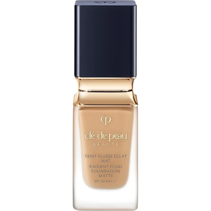Clé de Peau Beauté Radiant Fluid Matte Foundation, 35 ml mit natürlichem mattes Finish und 24 Stunden Haltbarkeit, Farbe B40