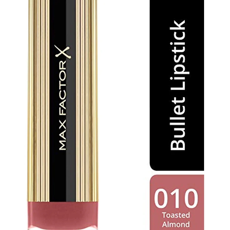 Max Factor Colour Elixir 24HR Moisture, hydratisierender Lippenstift in 010 Toasted Almond, 4,8 g mit hoher Pigmentierung und feuchtigkeitsspendender Formel – Bild 4