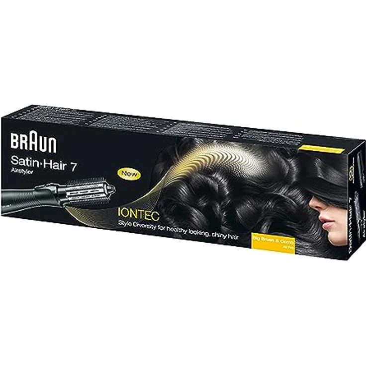 Braun Satin Hair 7 Warmluftbürste, Iontec: Gegen Frizz, für mehr Glanz – Bild 2