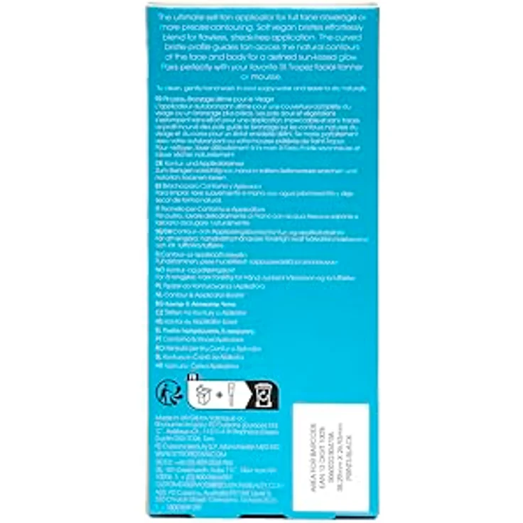 St.Tropez Tantour & Applicator Brush, Self Tan Accessoires für kühl und bequeme Anwendung – Bild 2