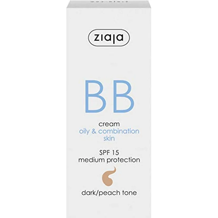 Ziaja BB Cream für Mischhaut und ölige Haut, SPF 15, Tono Oscuro, 50 ml
