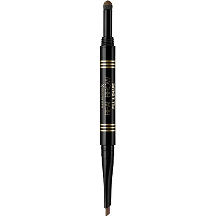 Max Factor Real Brow Fill & Shape Pencil, Farbe 02 Soft Brown, 10 g – Bild 1
