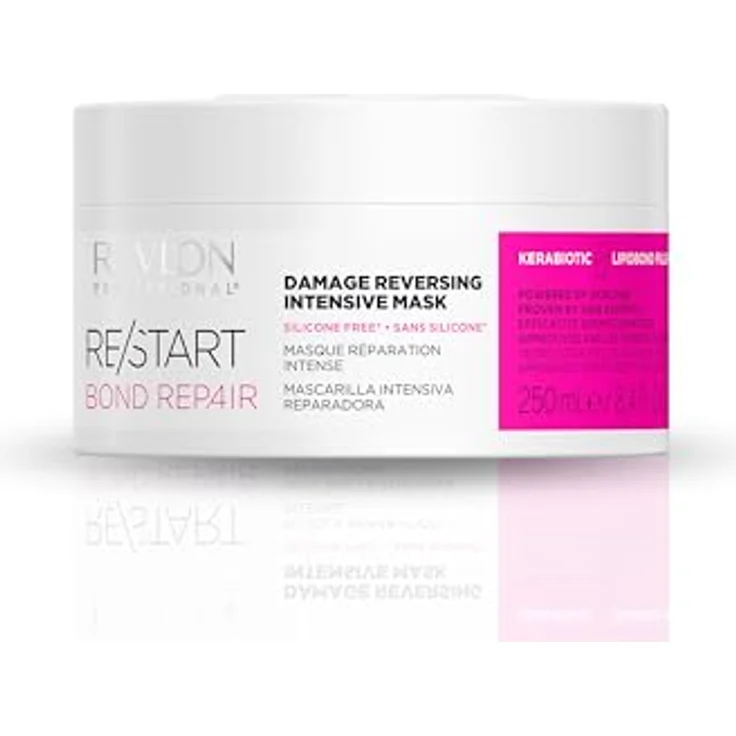 REVLON PROFESSIONAL RE/START Bond Repair – Damage Reversing Intensive Mask, 250 ml, silikonfreie, vegane Haarkur für geschädigtes Haar, repariert und stärkt die Haarstruktur – Bild 1