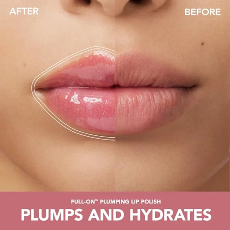 Buxom FULL-ON™ PLUMPING LIP POLISH GLOSS Volumen Lipgloss, Farbton Brandi, 4,45 ml, veganer Hochglanz-Lipgloss für pralle Lippen – Bild 4