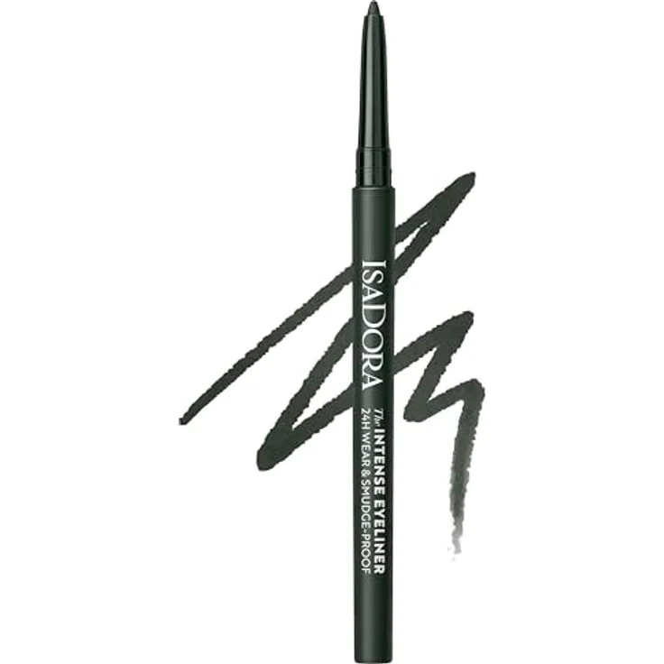 IsaDora The Intense Eyeliner, langlebiger wasserfester Eyeliner, 67 Dark Green, 0.35 g – Bild 1