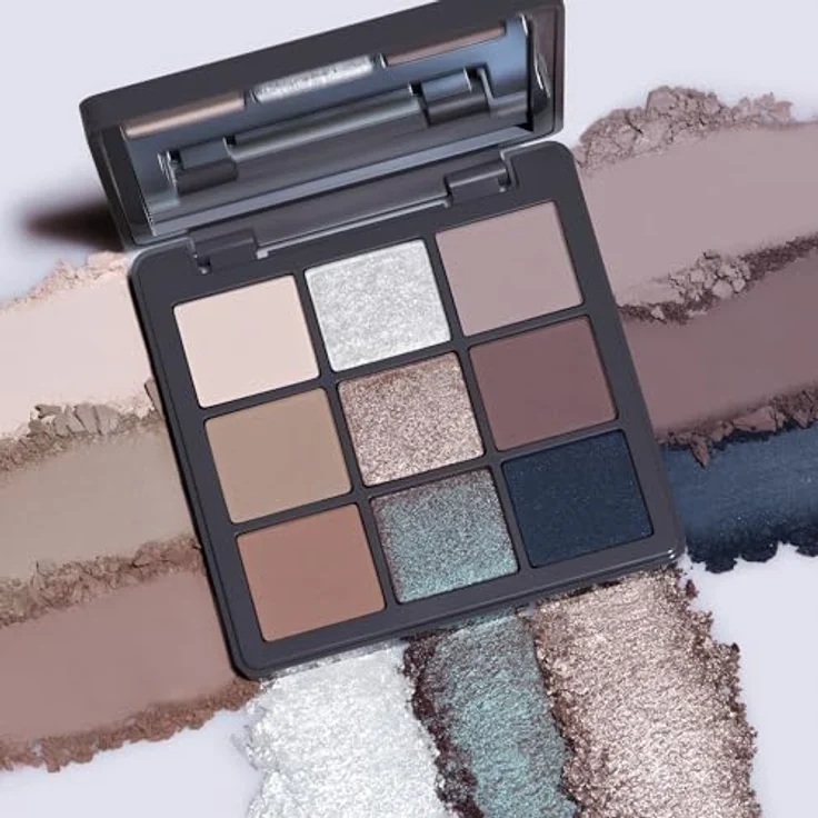 Anastasia Beverly Hills Haze Mini Eye Shadow Palette, 9 hochpigmentierte Lidschatten in matten und metallischen Finishes, 0,9 g – Bild 8