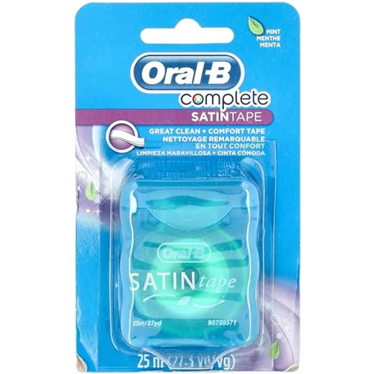 Oral-B Satin Tape Mint 25 m 200 g Zahnseide/Flosser – Bild 2