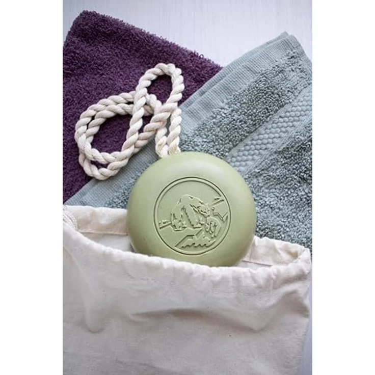 Klar Seifen Haar- Körperseife Olive und Lavendel, 250 g – Bild 3