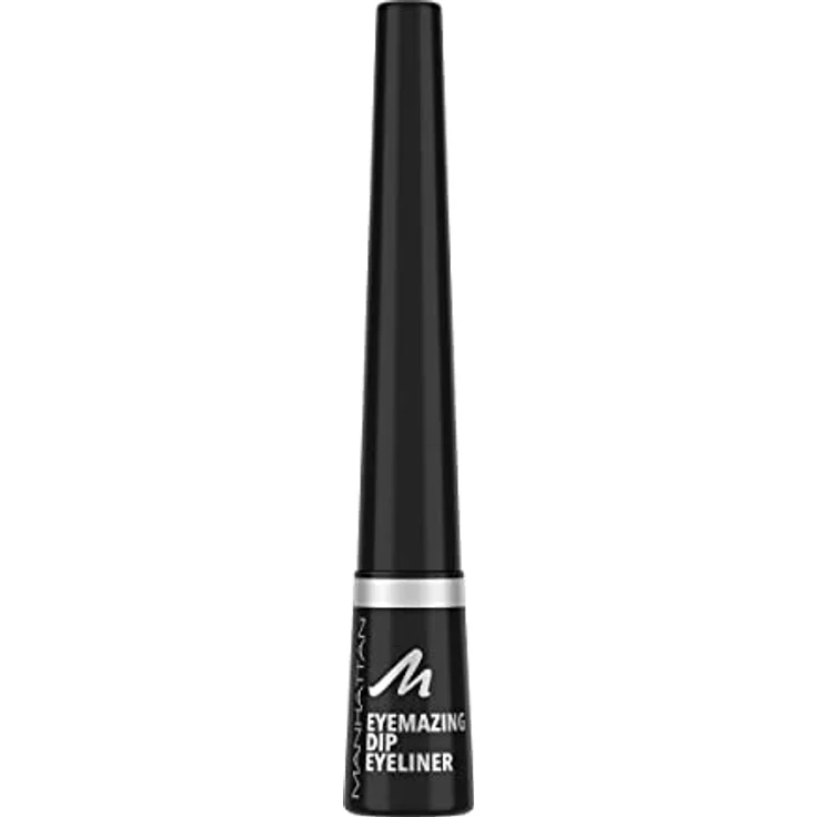 Manhattan Eyemazing Dip Eyeliner Fb. 001 Black, hochpigmentierter, wischfester Eyeliner mit matt-schwarzem Finish, 7ml – Bild 2
