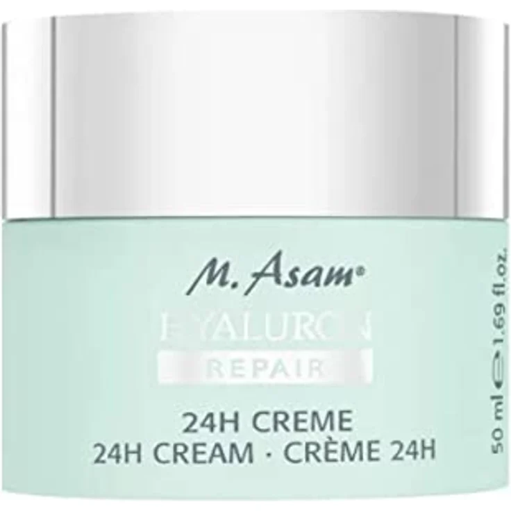 M. Asam HYALURON REPAIR 24h Creme (50ml) – Feuchtigkeitscreme für glattes & erfrischtes Hautbild, Gesichtscreme mit Hyaluronsäure & Ceramiden, stimuliert die Kollagensynthese, vegane Gesichtspflege – Bild 1
