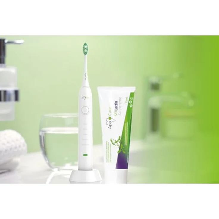 OraLactin ApaCare Remineralisierende Zahncreme mit probiotischer Wirkung | flüssiger Zahnschmelz, L-Arginin | 3 x 75ml – Bild 4