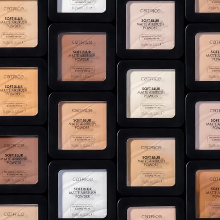 Catrice Soft Blur Matte Airbrush Powder, Mattierendes Fixierpuder für Damen, Farbton 020N, 10 g, vegan ohne Mikroplastik – Bild 6