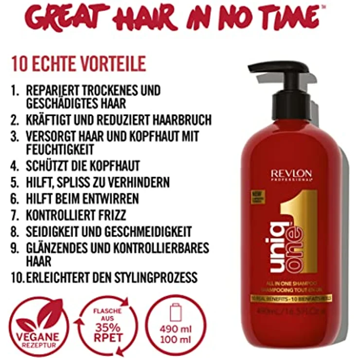 Uniq One Shampoo 490 ml – Bild 2