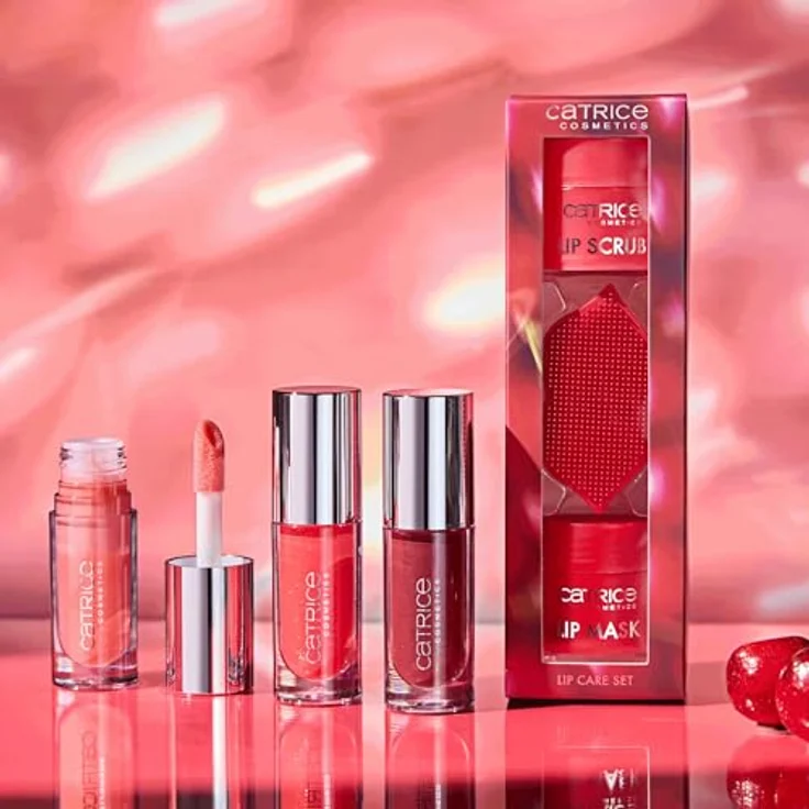 Catrice ETERNAL RED Lippenöl, Lip Plumper mit vergrößerndem Effekt, Farbton C02 Ruby Radiance, 3.6 ml, vegan, glanzvolles Metallic-Finish – Bild 4