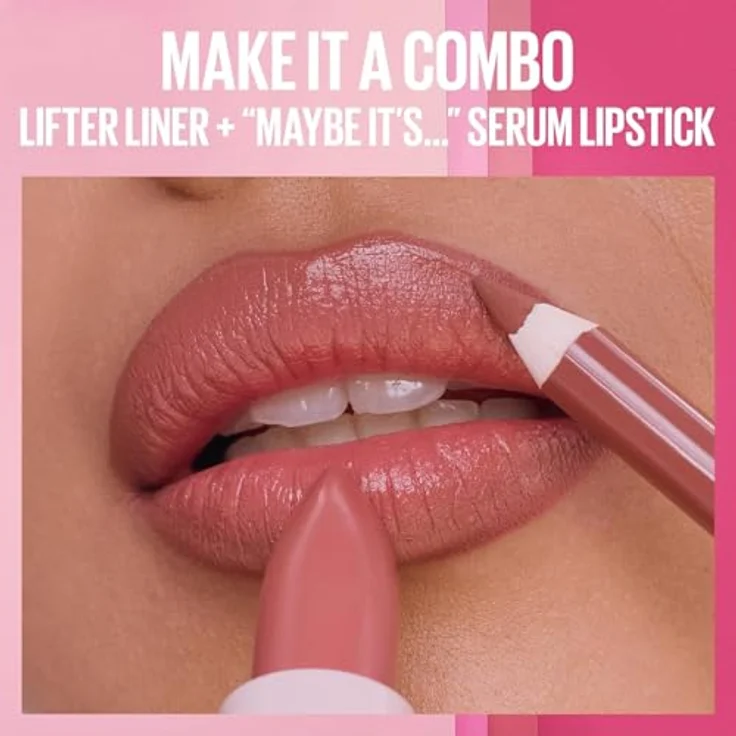 Maybelline Maybe It's Serum Lippenstift, 4,5 g, hochpigmentierte Farbe mit 8 Stunden Feuchtigkeit, Vielzahl an Farben erhältlich – Bild 7