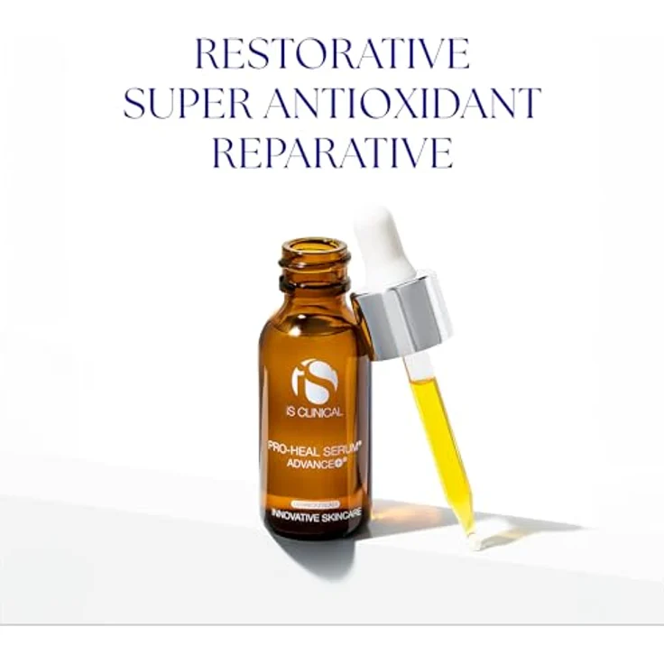 IS CLINICAL Pro-Heal Serum Advance+ antioxidant-rich vitamin C Serum, Vitamin E and Retinol for redness, rosacea and inflammation 15 ml, Healing and soothing face serum – Bild 3