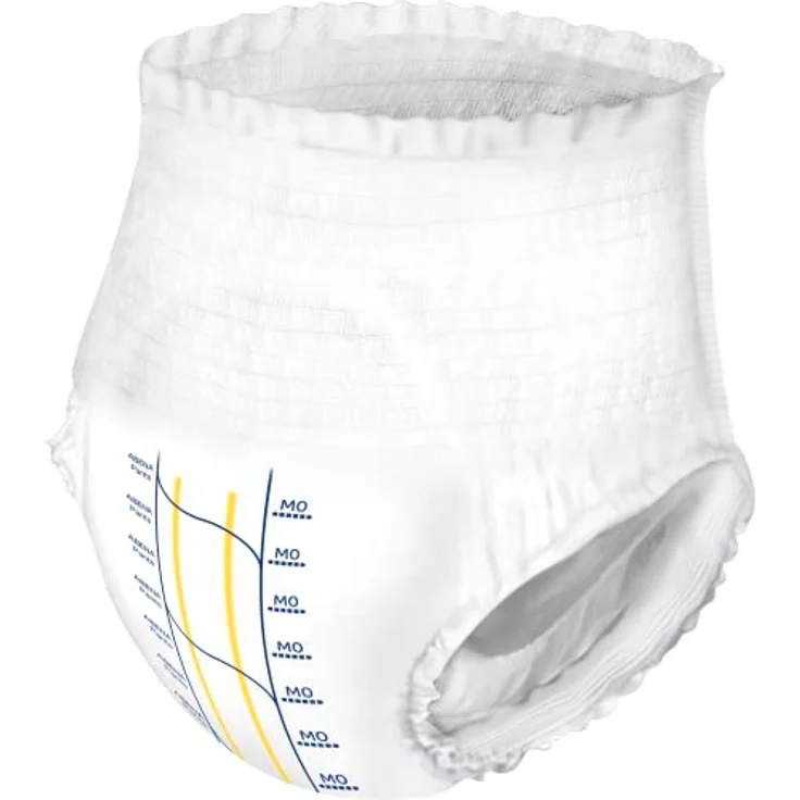 Abena Pants Premium Inkontinenz-Hose, Inkontinenz-Hose für Damen und Herren, diskret, schützend, atmungsaktiv, bequem, Größe M 0, 80-110 cm Taille, 900 ml Saugfähigkeit, 15 Stück – Bild 4