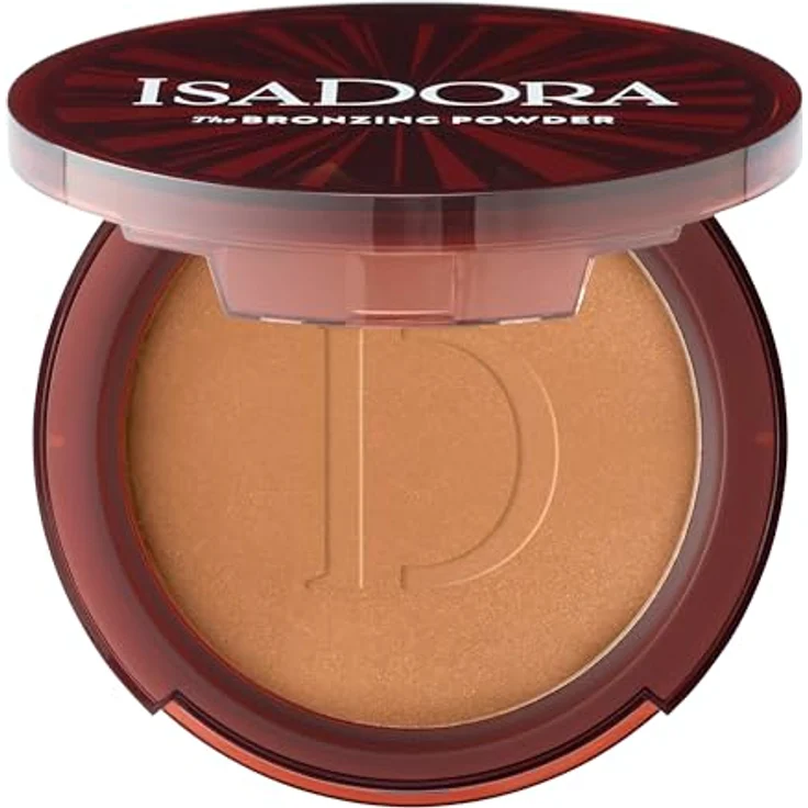 IsaDora The Bronzing Powder, Puder 10 ml, Farbe 46 - Golden Tan für einen sonnengeküssten Teint – Bild 2