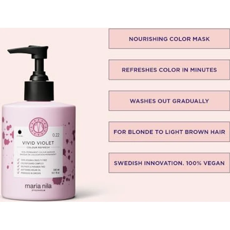 Maria Nila Colour Refresh Vivid Violet 0.22 300 ml – Bild 2