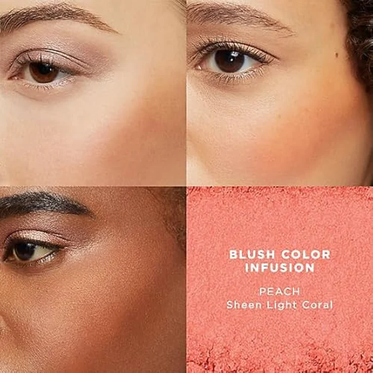 Laura Mercier Colour Infusion Blush, transparenter Puder-Rouge in Peach, 6 g – Bild 3
