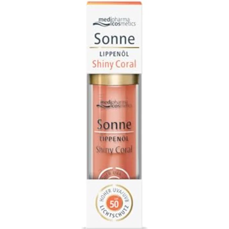 Dr. Theiss SONNE Lippenöl shiny coral, LSF 50, 4 ml